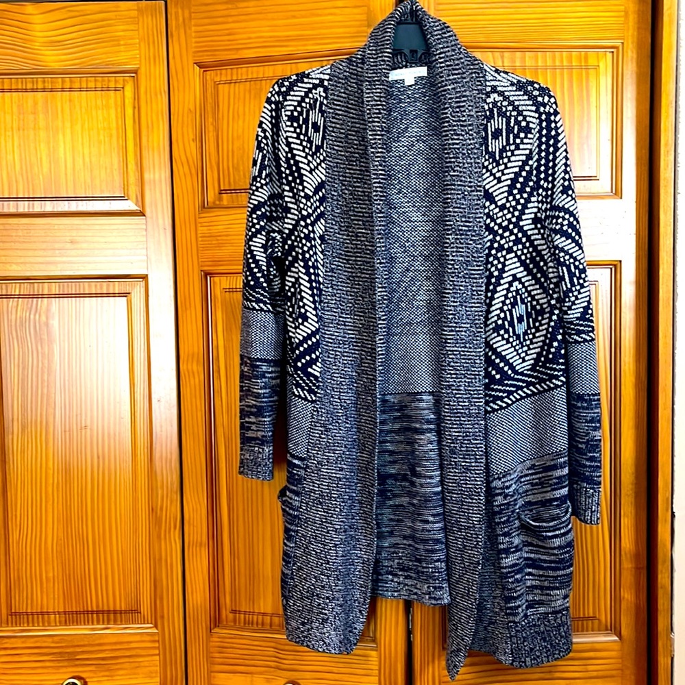 Honey Punch Rivington Boho Graphic Cardigan
